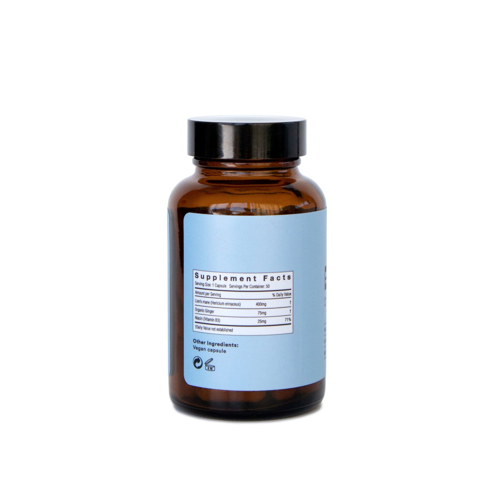 Be Brilliant (Booster) Mushroom Supplement Capsules
