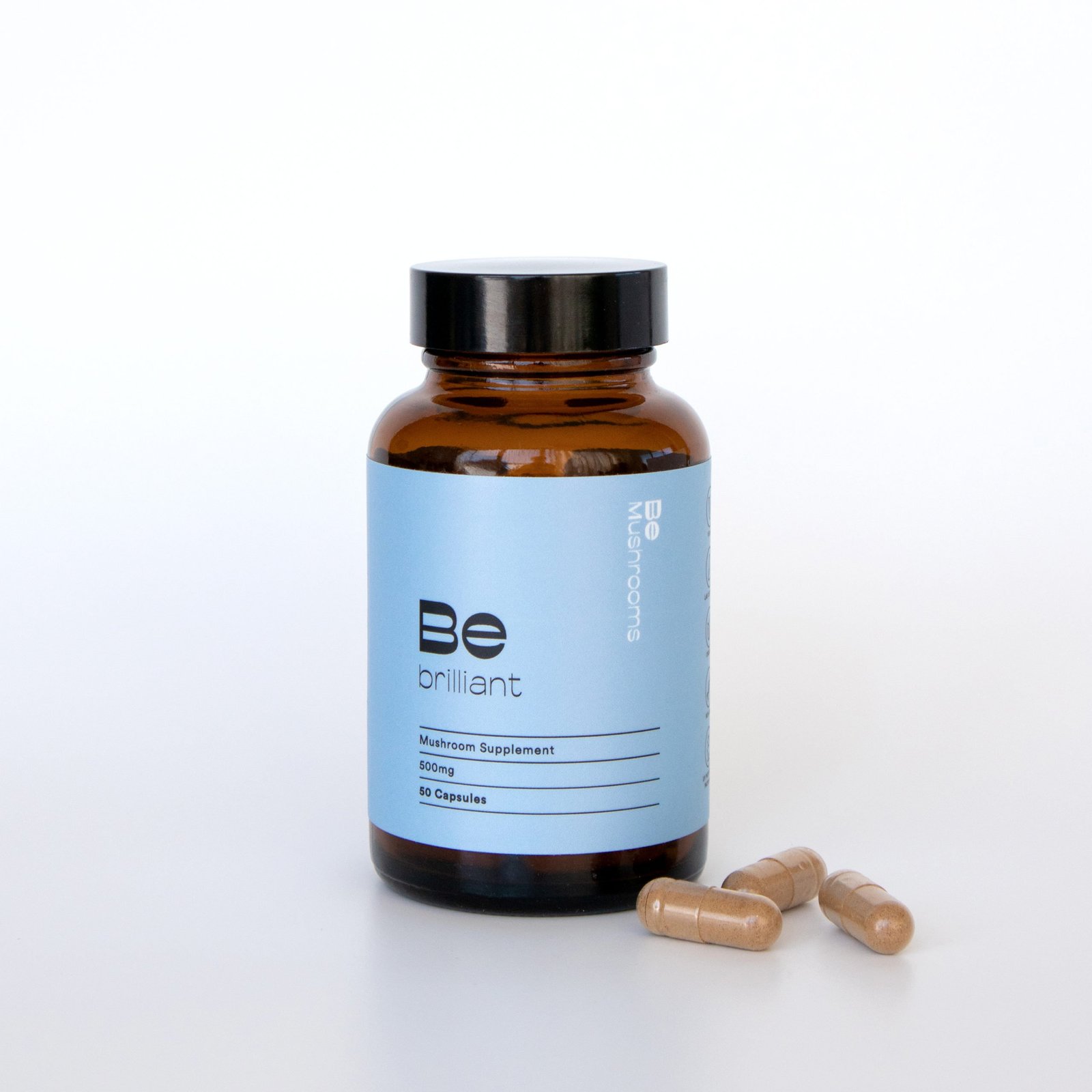 Be Brilliant (Booster) Mushroom Supplement Capsules