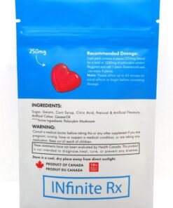 INfinite Rx Shroom Infused Heart Gummies Edibles (1000mg)