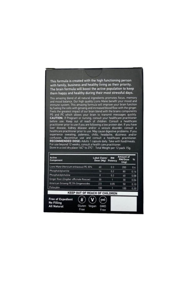 NOOT (Clarity) Microdose Mushroom Capsules
