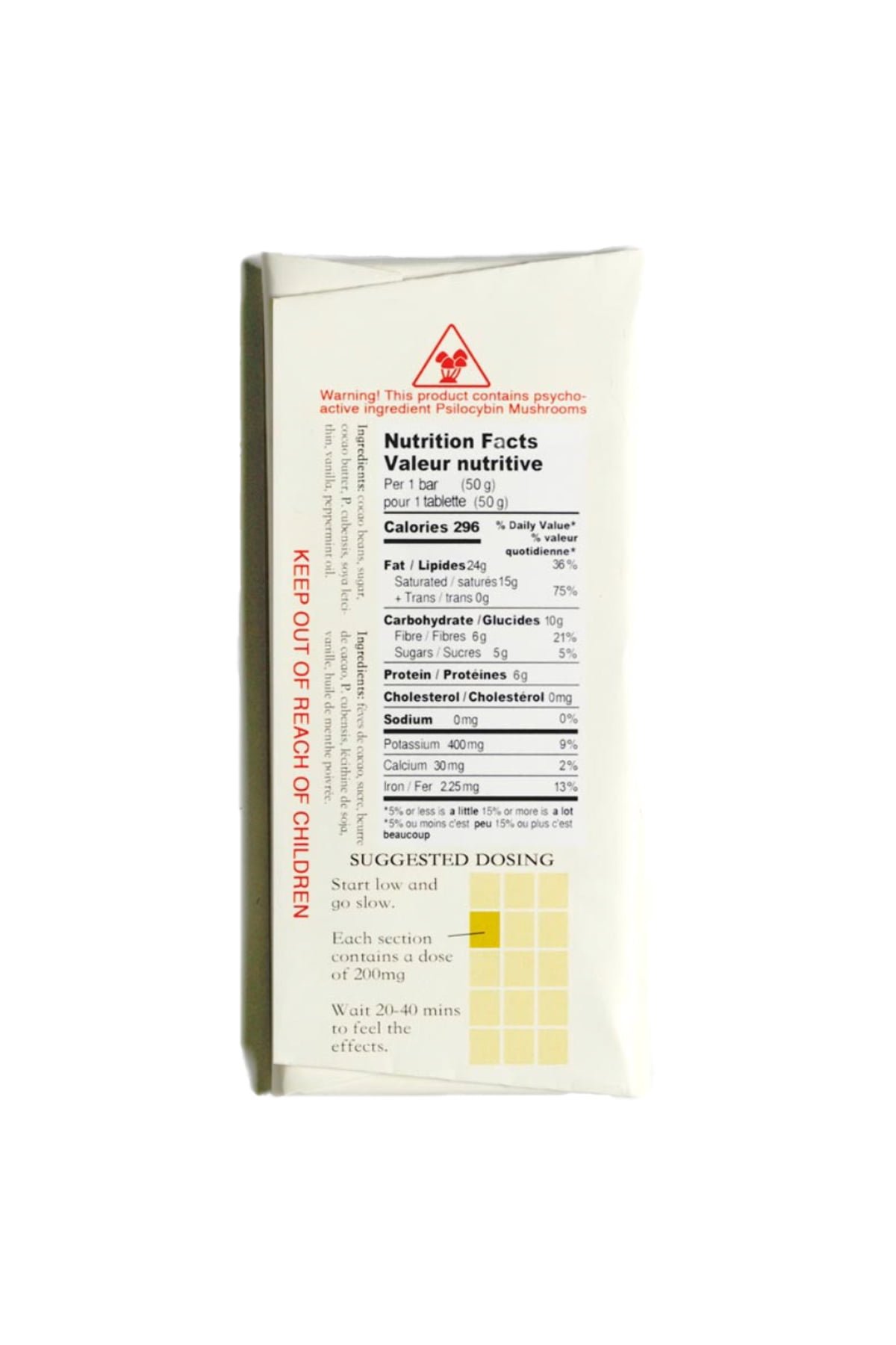 Seremoni Psilocybin Chocolate Bar Edibles (Mint & Transkei Mushrooms)