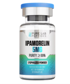 Buy Ipamorelin online 5mg lyophilized research peptide vial with pharmaceutical-grade purity