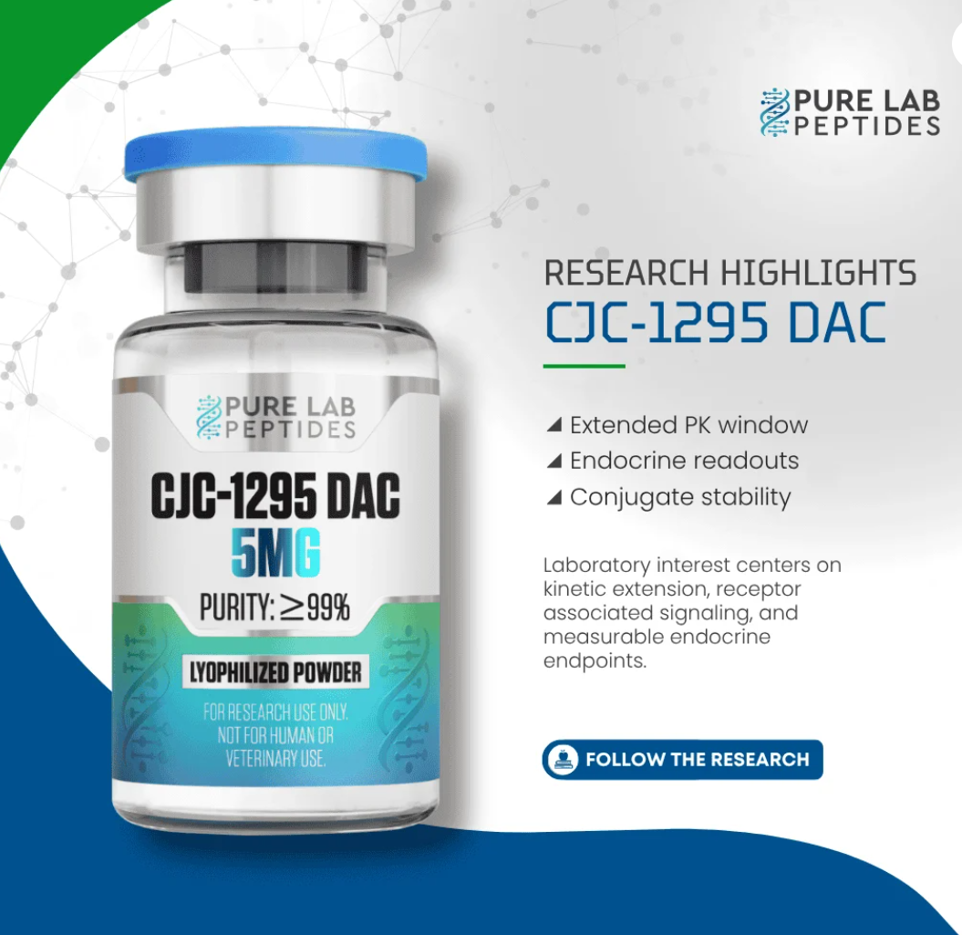 Buy CJC 1295 with DAC research peptide for laboratory and investigational use