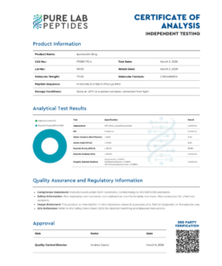 Ipamorelin peptide reconstitution and laboratory handling procedure